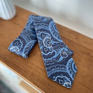 Principe silk paisley tie made in Italy